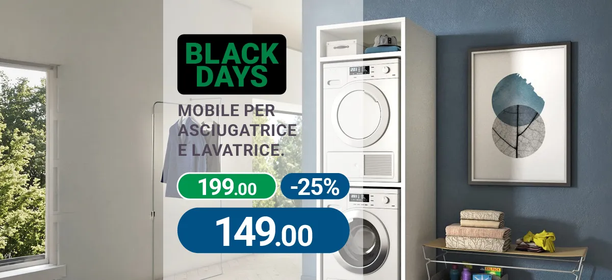 Offerta mobile asciugatrice e lavatrice